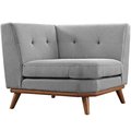 East End Imports Engage Corner Sofa- Expectation Gray EEI-1796-GRY